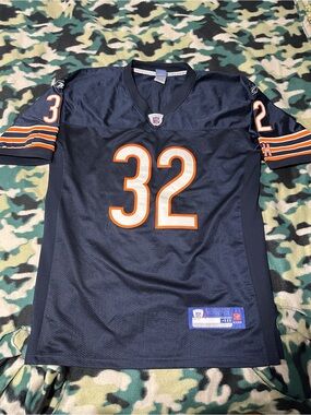Reebok Cedric Benson #32 Chicago Bears Jersey